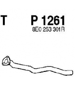 FENNO STEEL P1261 Трубопровод выпускной AUDI A4 (8E2, B6) 1.9TDI 01-04